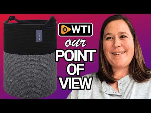 COMSE Extra Large Blanket Basket - WTI product video review