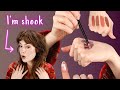 TESTING NEW MAKEUP PLAYING WITH OLD MAKEUP AND MIXING EYESHADOWS WITH WATER WITH 1 5 BRAIN CELLS