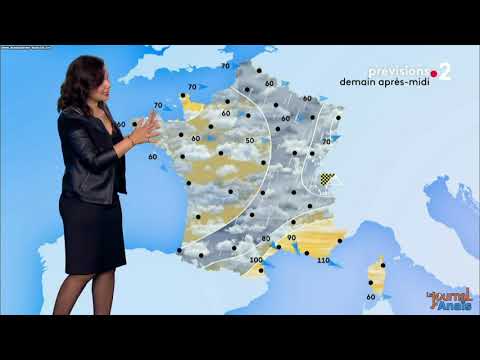 Anaïs Baydemir - Météo France2 12 janvier 2019 20h