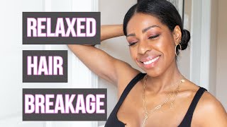 UPDATED: Why Your Relaxed Hair Is Breaking - Tips To Get It Healthy