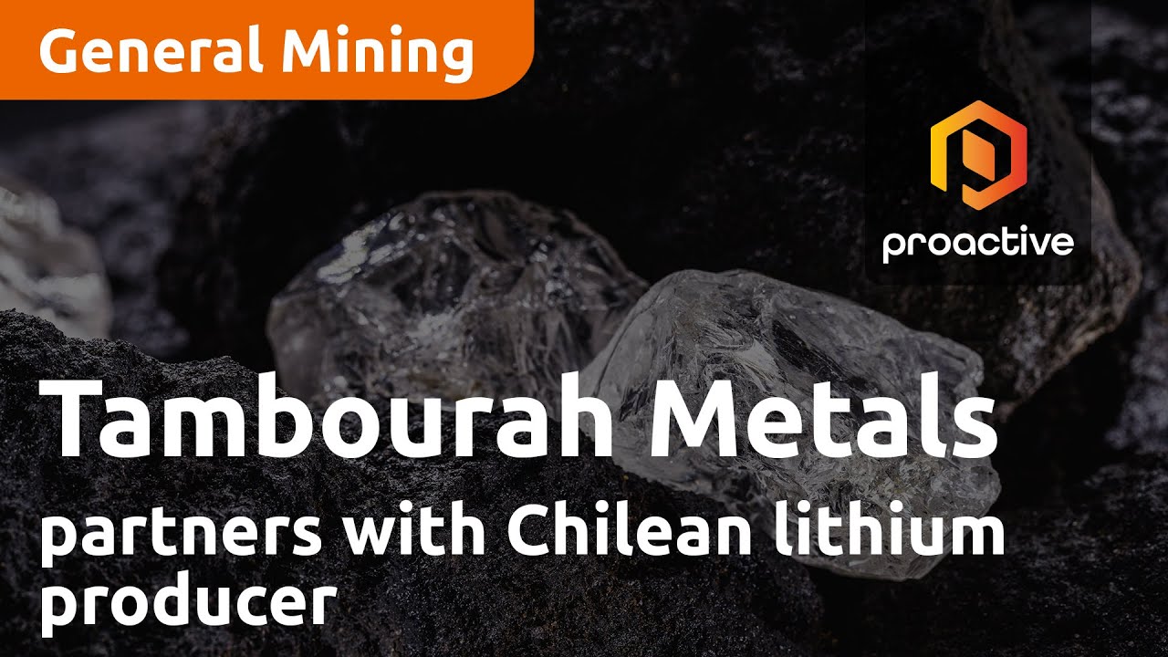 Tambourah Metals announces Chilean Lithium Producer SQM will partner on Julimar Nth projects