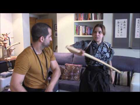 Ogawa Ryu - 精武溶 - 影槍刀   Seibuyou - Eisoutou Carlos Santos at  Shidoshi´s Home - 2014