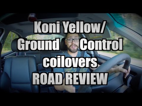 Koni Yellow Shocks with Ground Control Coilovers REVIEW