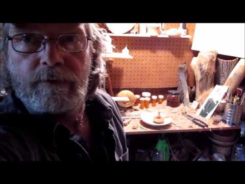 Woodturning a Launcher For Spinning Tops