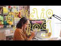 Getting Back Into My Creativity Adopting A Kitten Small Artist Vlog