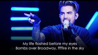 Adam Lambert - Evil In The Night (Lyrics)