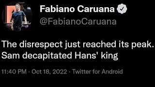 Hans Niemann Loses His King