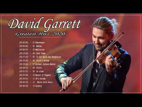 David Garrett Best Songs Full Album 2020 - Violin Covers Of Popular Songs Instrumental