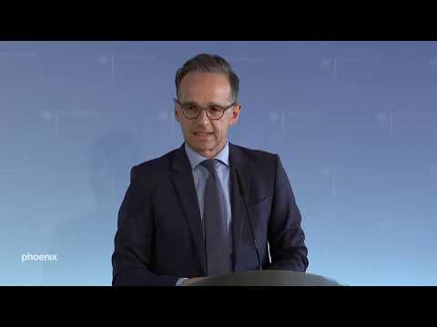 Corona weltweit: PK mit Heiko Maas nach Videokonferenz der Allianz für Multilateralismus