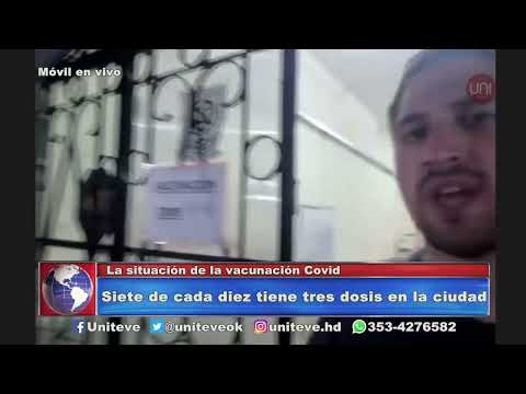 Móvil en vivo: vacunación en la noche villamariense