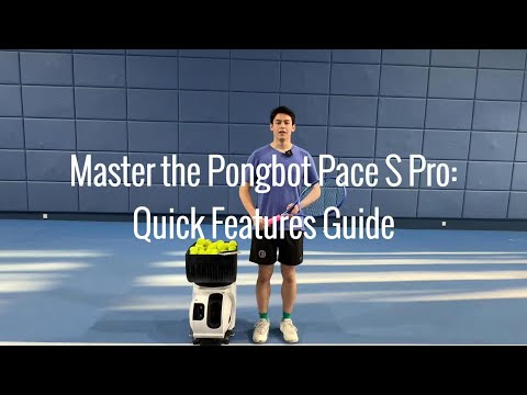 Теннисная пушка Pace S Pro - фото 1 - id-p130068772