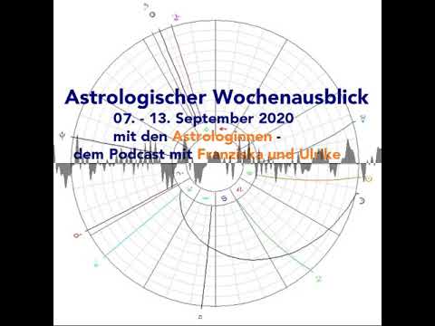 Astrologischer Wochenausblick 07. - 13. September 2020