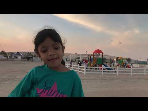Saba and Simrah @ Sea Line Beach Qatar