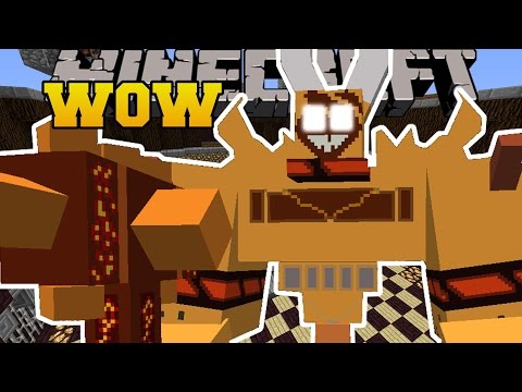 Minecraft: WORLD OF WARCRAFT (LOTS OF BOSSES, HEARTHSTONE, & DUNGEONS!) Mod Showcase