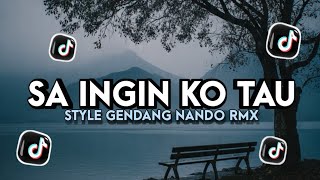 Download lagu DJ SAD KANE SA INGIN KO TAU X KU KIRA SA NI KUAT || VIRAL TIKTOK - Nando rmx & Dj Waghyu mp3