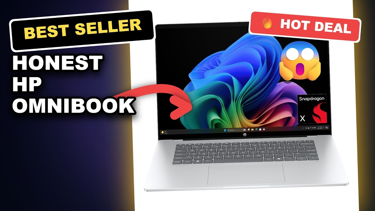 Honest HP OmniBook 5 Review: Is the 16-inch Snapdragon X X1-26-100 Worth It?