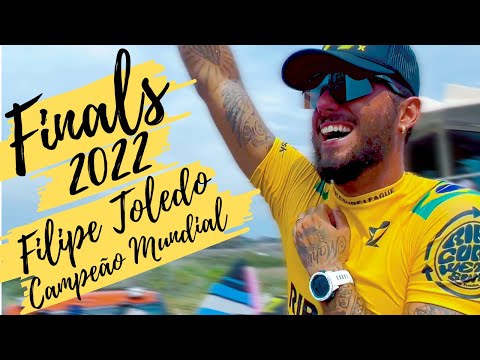P.oT. - WSL Finals 2022 - Filipe Toledo Campeão Mundial.