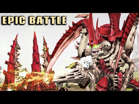 Tyranids vs Dark Eldar vs Imperial Guard - Bloodline Mod, Warhammer 40k: Dawn of War: Soulstorm