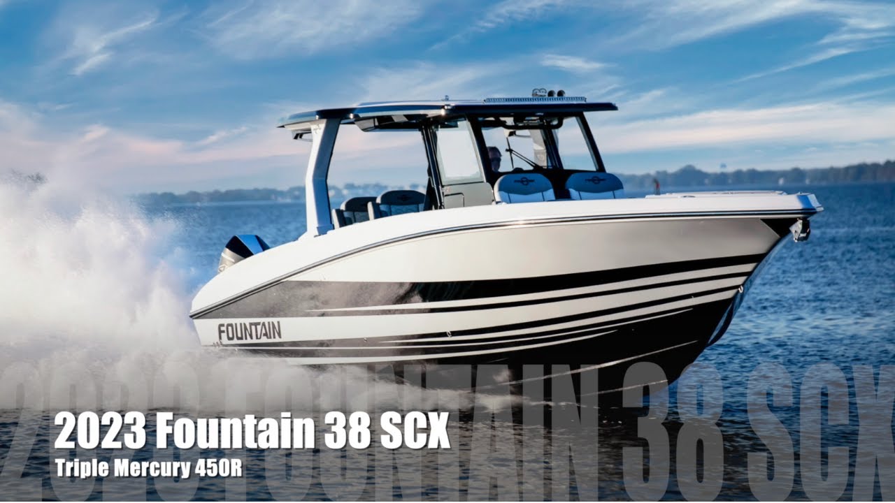 2023 Fountain 38SCX - Walkthrough