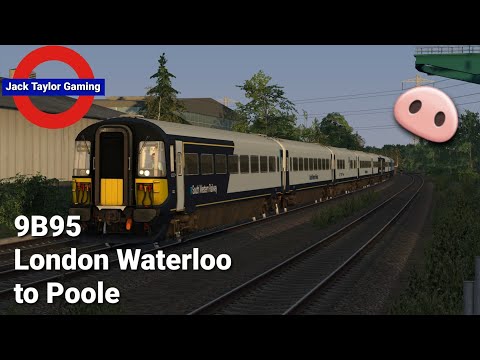 Train Simulator 2021: No HUD 9B95 Southampton Central to Bournemouth / VP 442