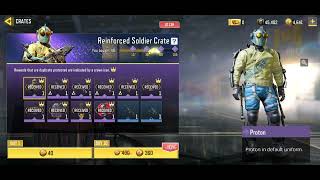 How To Get Lucky In CODM Part 3 | Reinforced Soldier Crate | Get 10 Epics in 40 Crates | OneMagDown®