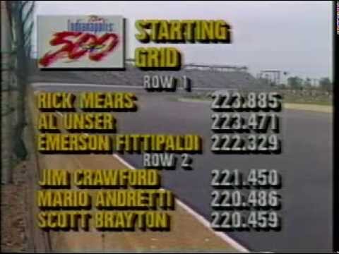 INDY 500 1989 - TIME TRIALS - BUMP DAY