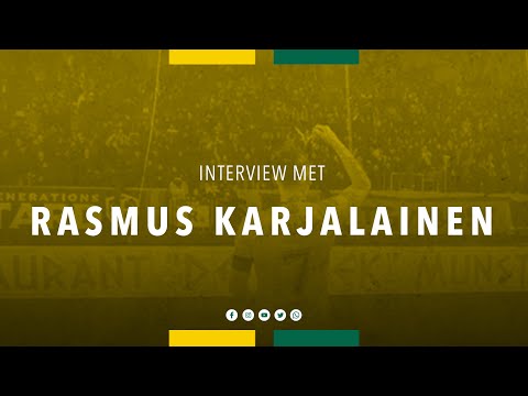 🎥 Interview | Rasmus Karjalainen