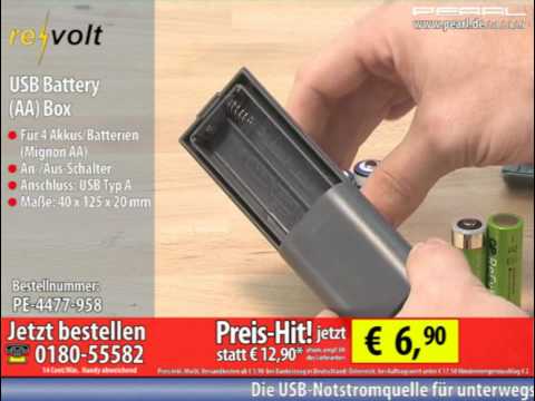 revolt USB Battery (AA) Box