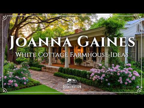 Joanna Gaines Inspired 2025 Spring Decor: Magnolia Table & White Cottage Farmhouse Tour
