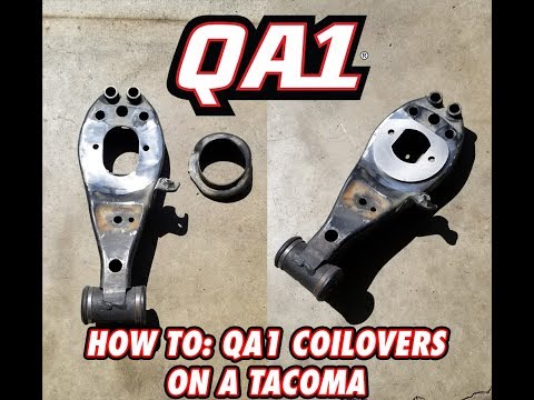 HOW TO: QA1 Coilovers on a Toyota Tacoma