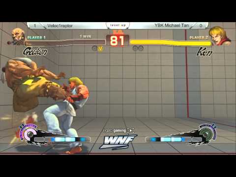 SSF4AE2012 Veloc1raptor vs YBK Michael Tan - WNF Pre SCR 2014