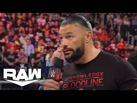 Roman Reigns Confirms He Will Be Part Of WWE Raw on Netflix Debut, Schedule Not Set After