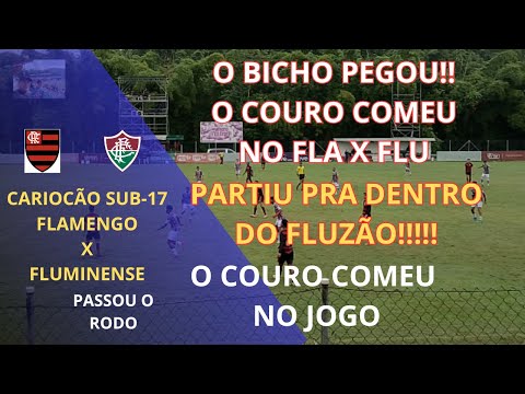 Flamengo x Fluminense U-17 THE BEAST GOT IT! THE LEATHER ATE! #golaço #futebol