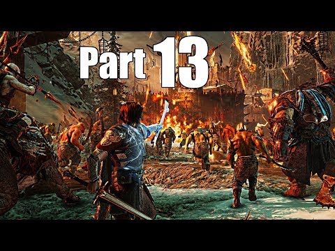 Middle Earth Shadow of War Gameplay Walkthrough Part 13- Capture Ghashgor & Darz-Ghurum