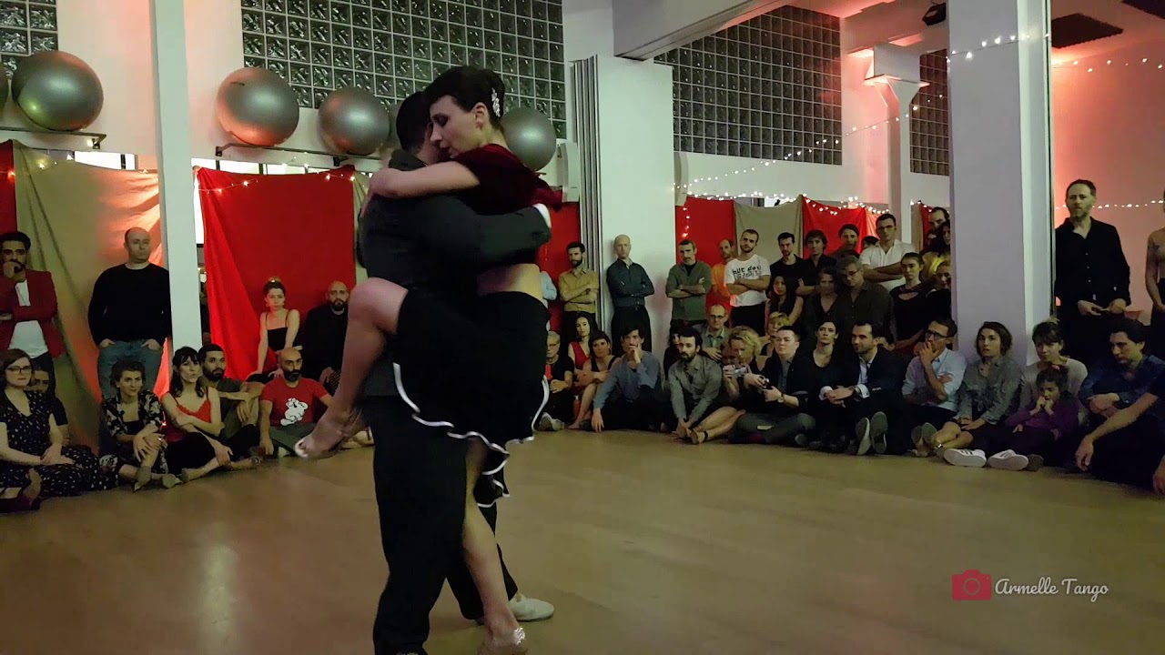 Pablo Freund & Veronica Toumanova ❤ Tu Boca Mintio (J.D'Arienzo con R.Lemos) @ Paris - La Dolce Vita