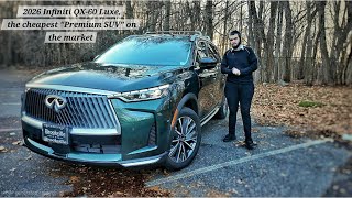 2026 Infiniti QX-60 Luxe a Premium SUV on a budget   Brookville Auto Review  =YIDDISH=