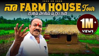 నా New Farm House Tour || ఇక నుండి ఇక్కడే మన వంట వీడియోస్  || Home tour || Food 