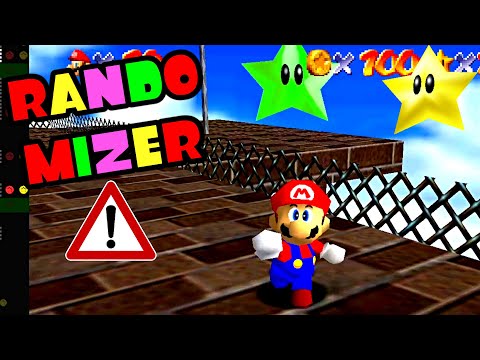 Super Mario 64 Randomizer DANGER 100% Walkthrough Random Seed B #60