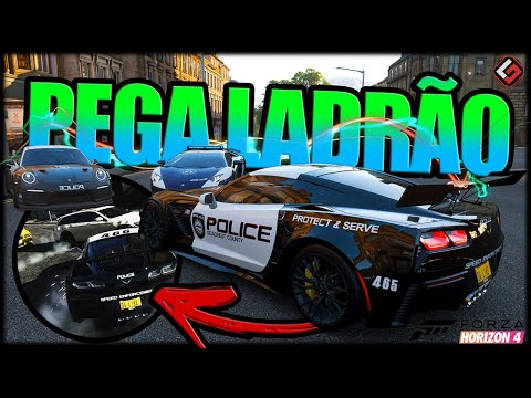 BORA PEGAR esses BANDIDOS sem FUGA HOJE! - FORZA HORIZON 4
