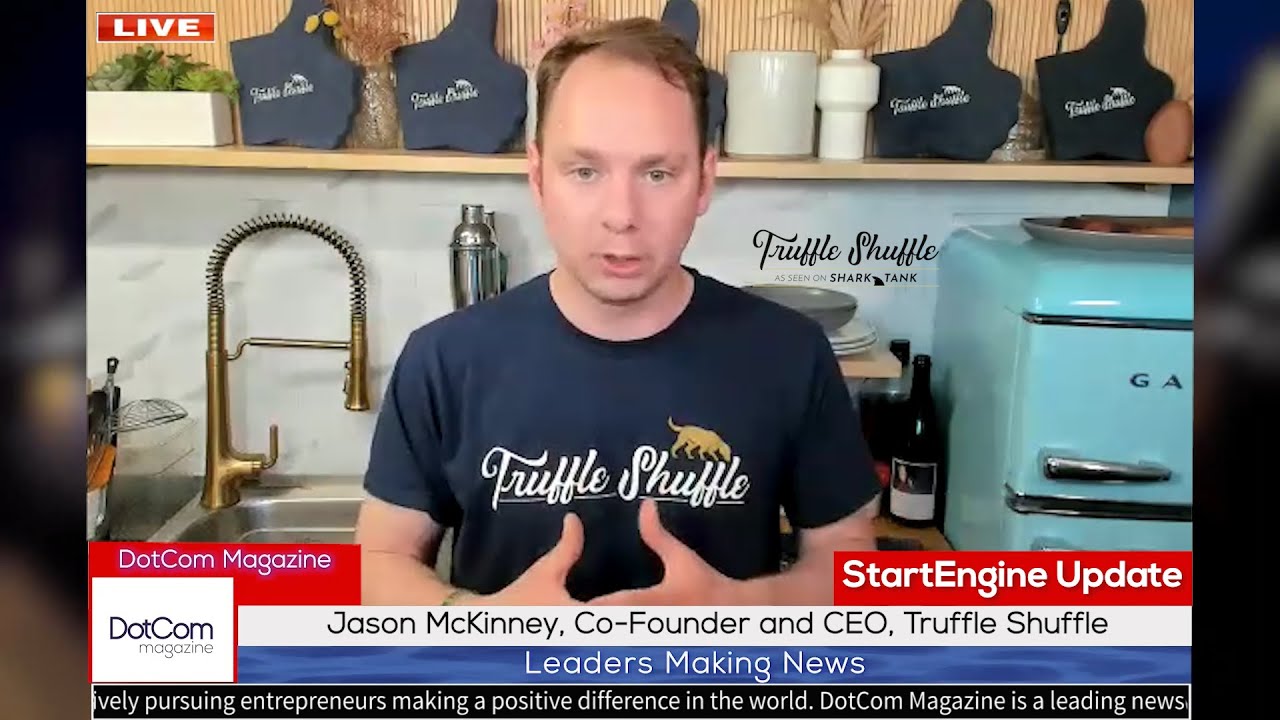 Jason McKinney, Co-Founder and CEO, Truffle Shuffle, A ... - YouTube