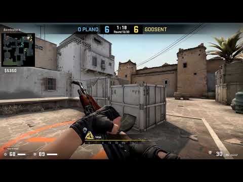 CSGO POV Godsent.felps vs. O Plano on Dust2 - 31 kills