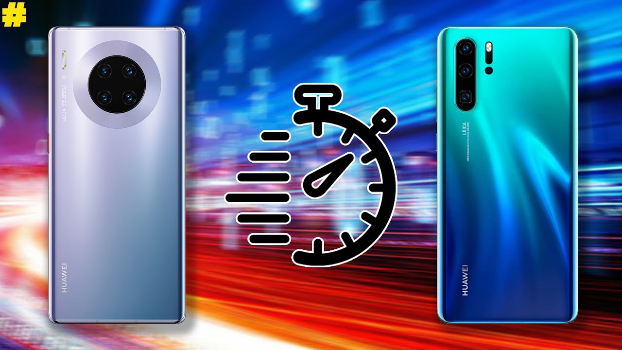 Huawei Mate 30 Pro vs Huawei P30 Pro Speed Test! (December 2019)