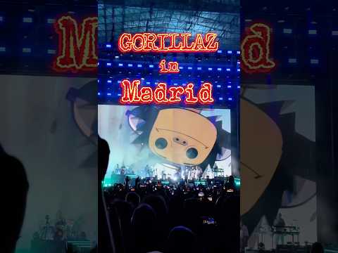 Gorillaz Live Pulse of Gaia (Madrid, Spain) 20/09/2025