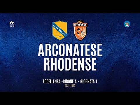[HIGHLIGHTS] Excellence Group A 25/26 - | Matchday 1 | Arconatese - Rhodense