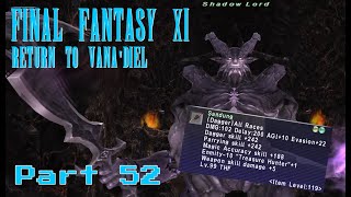 Return to Vanadiel in 2025: Par 52; Shadow Lord Returns and a new Dagger