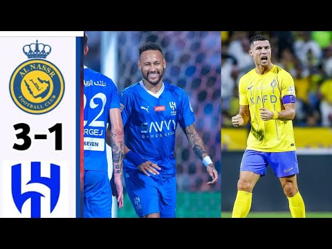 Al Nassr vs Al Hilal 4-3 - RONALDO vs NEYMAR - All Goals and Highlights 2023
