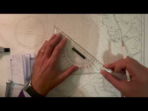 2024 nautical license exam 26D 5.4.3-8 n°103 - interception - charting over 12 miles 5D chart