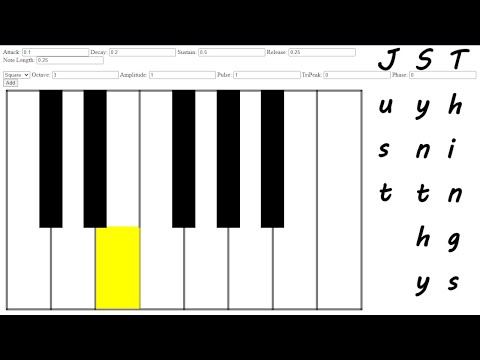 Code a Synth 3: Playable keyboard & Additive synthesis
