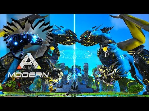 ARK MODERN T4 EP30 - O Dragão Super Sayajin, Matador de Titano Cybernetico!