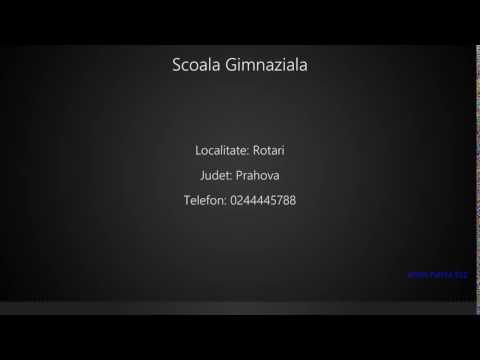 Scoala Gimnaziala Rotari